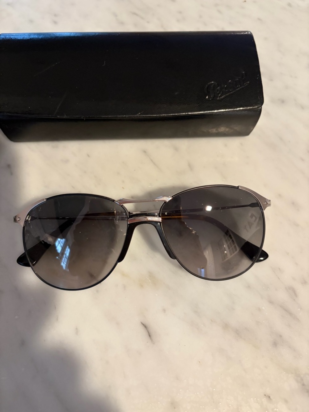 Persol Unisex Aviator Sunglasses 2649 S - Picture 2 of 5
